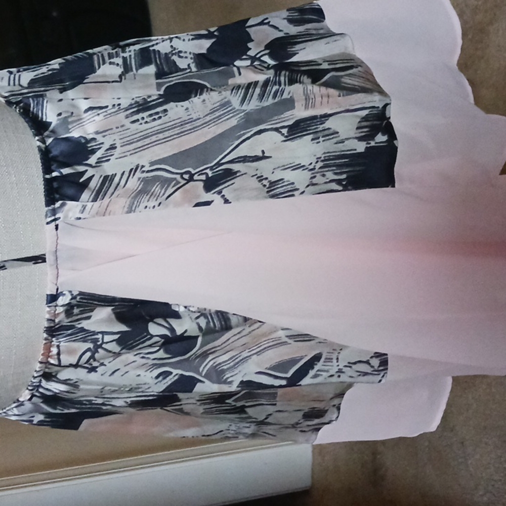 GLAM PRINTED SILK SLIP-STYLE CHEMISE TOP/ SEXY NIGHTY - Picture 7 of 9